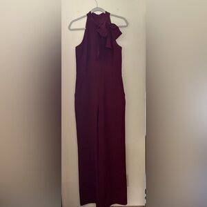 Vince Camuto Deep Red Jumpsuit